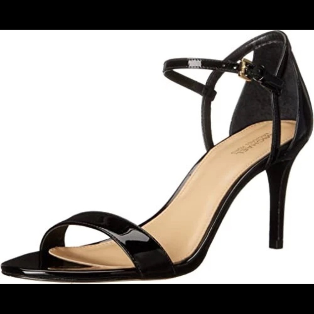 Michael Kors Black Patent Heels - Picture 2 of 12